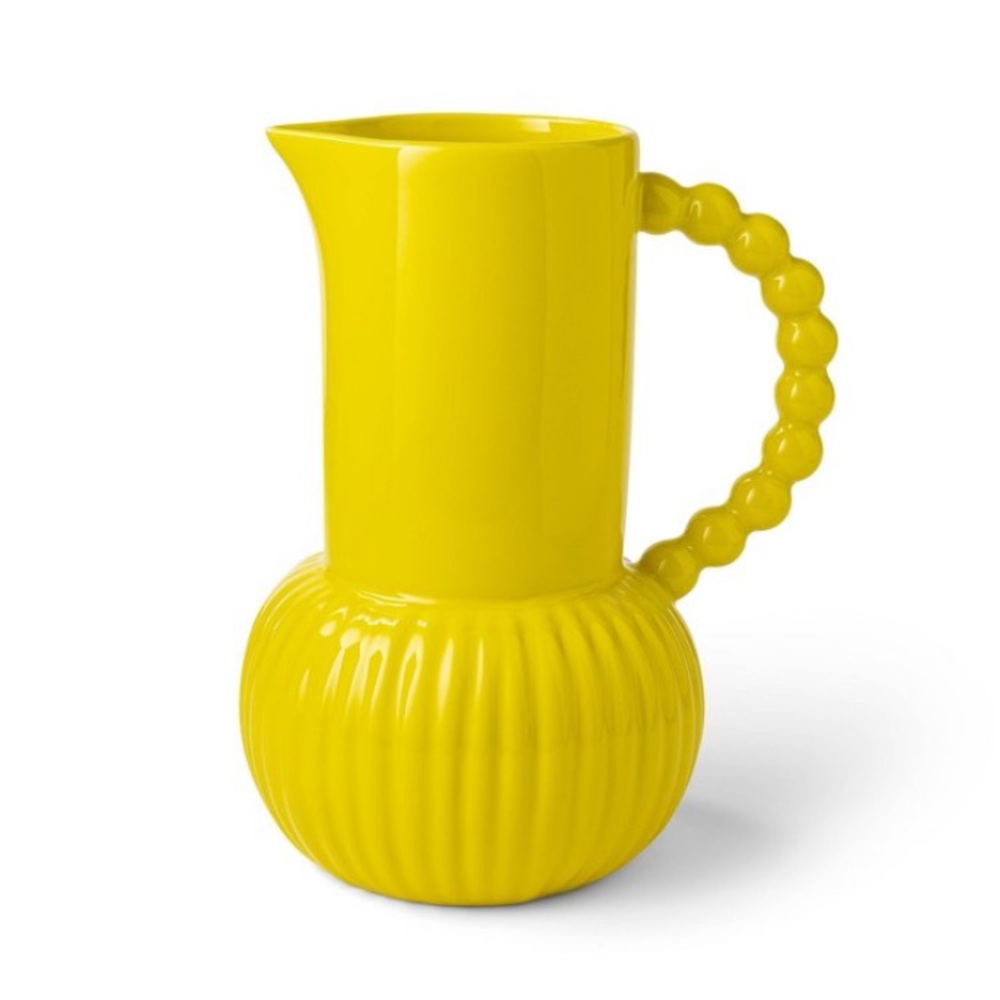 Tabitha Brown yellow pitcher/vase